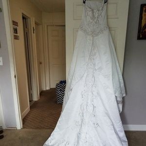David's Bridal Wedding Dress
